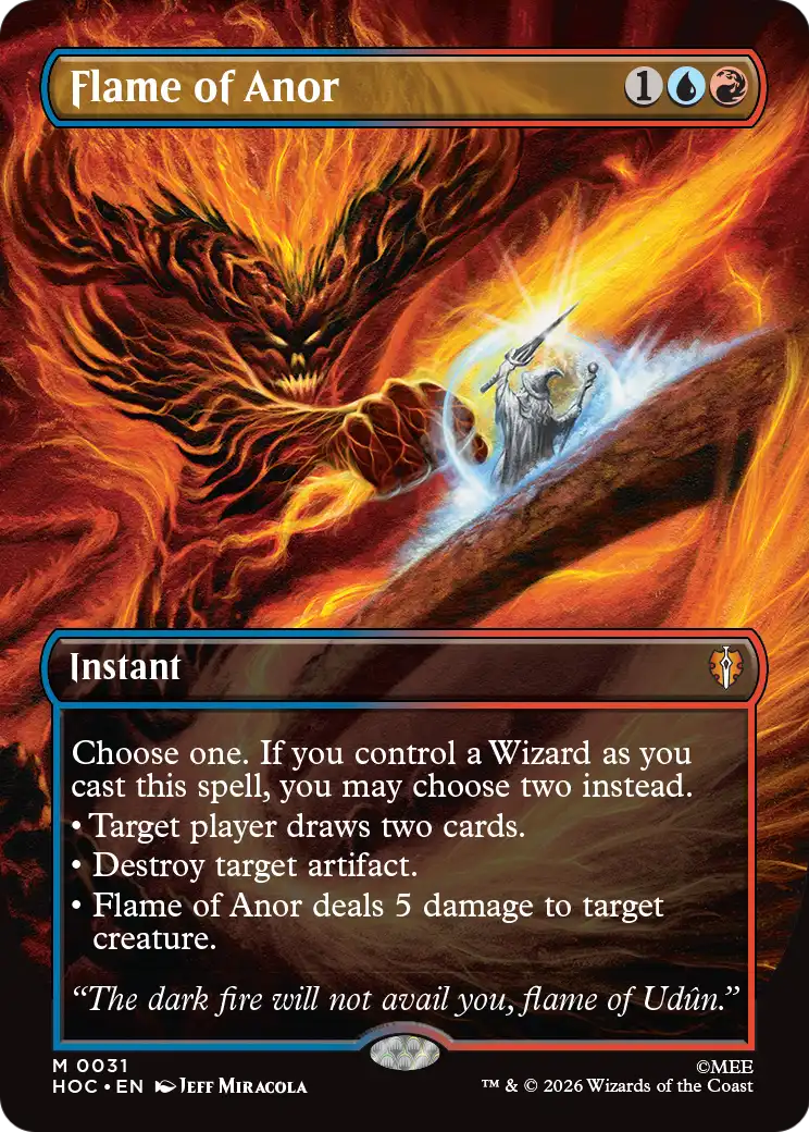 Flame of Anor (Borderless) [The Hobbit: Eternal-Legal] | Mega City Incorporated