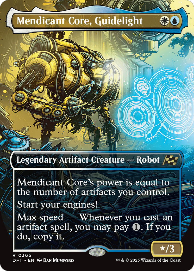 Mendicant Core, Guidelight (Borderless) [Aetherdrift] | Mega City Incorporated