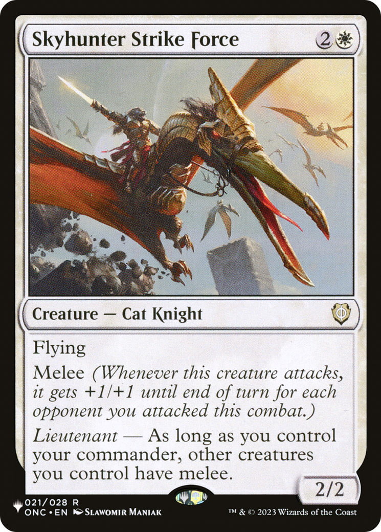 Skyhunter Strike Force [The List] | Mega City Incorporated