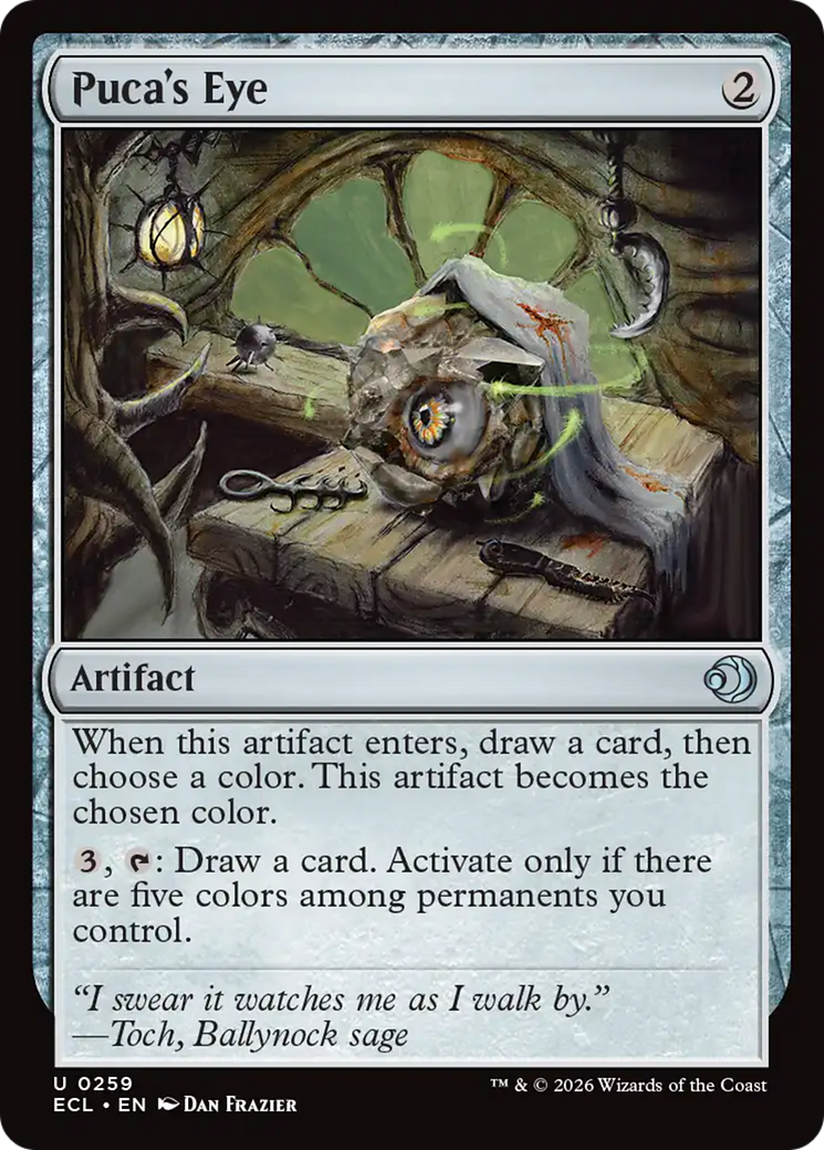 Puca's Eye [Lorwyn Eclipsed] | Mega City Incorporated