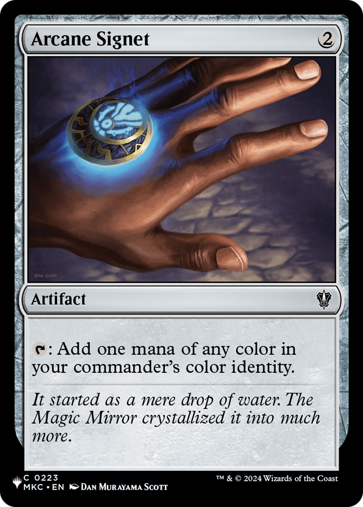Arcane Signet (MKC) [The List] | Mega City Incorporated