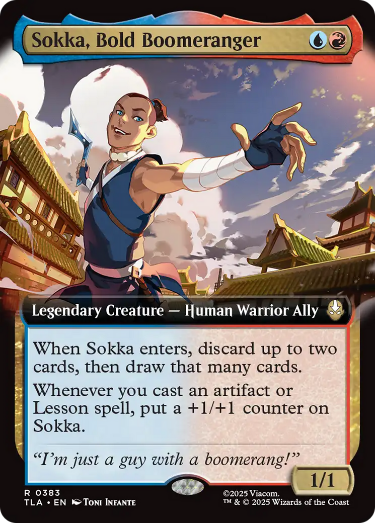 Sokka, Bold Boomeranger (Extended Art) [Avatar: The Last Airbender] | Mega City Incorporated
