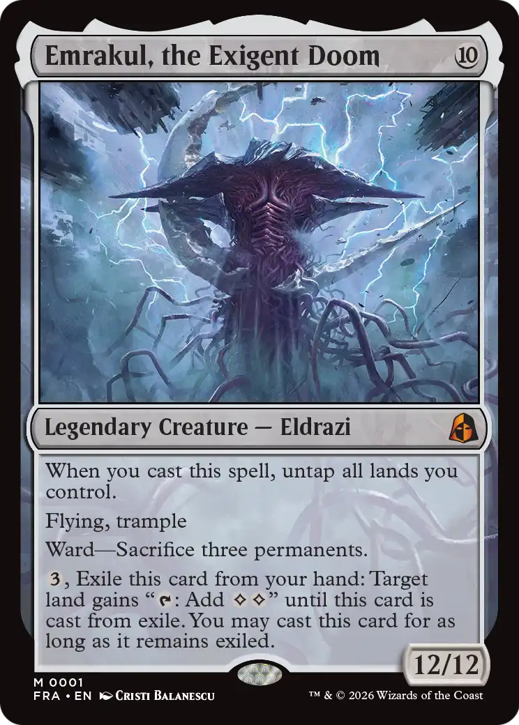 Emrakul, the Exigent Doom [Reality Fracture] | Mega City Incorporated