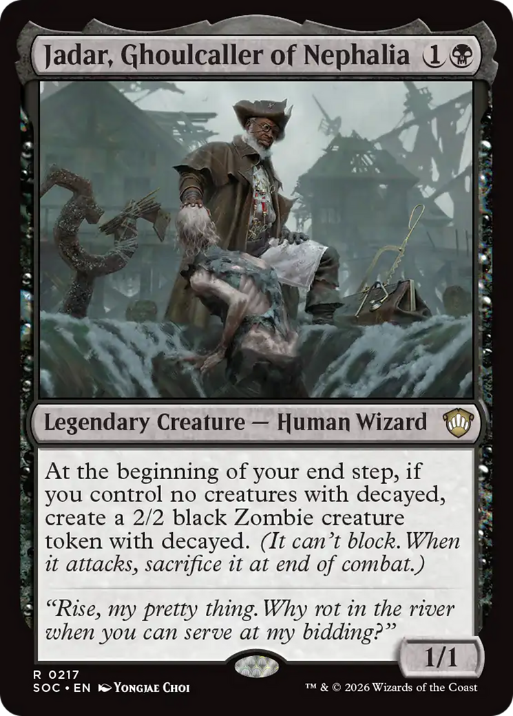 Jadar, Ghoulcaller of Nephalia [Secrets of Strixhaven Commander] | Mega City Incorporated