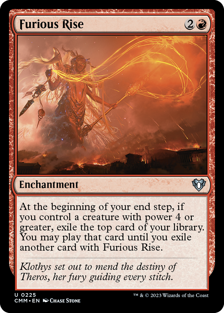 Furious Rise [Commander Masters] | Mega City Incorporated