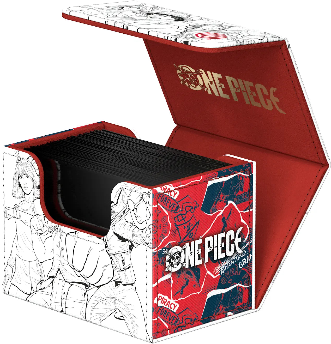 Ultimate Guard Deck Case Sidewinder 80+ One Piece Sketch | Mega City Incorporated