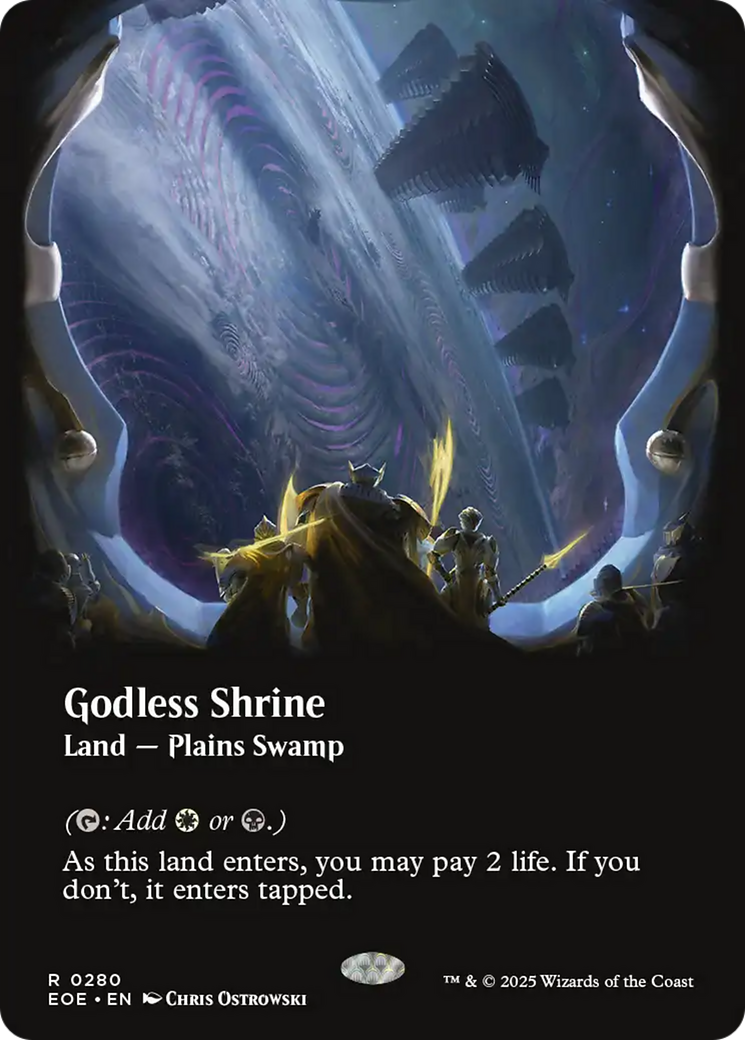 Godless Shrine (Borderless) [Edge of Eternities] | Mega City Incorporated