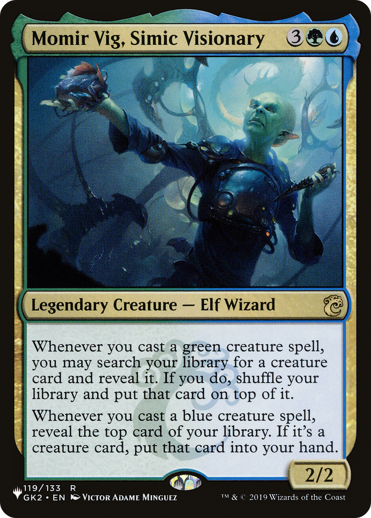 Momir Vig, Simic Visionary [The List] | Mega City Incorporated