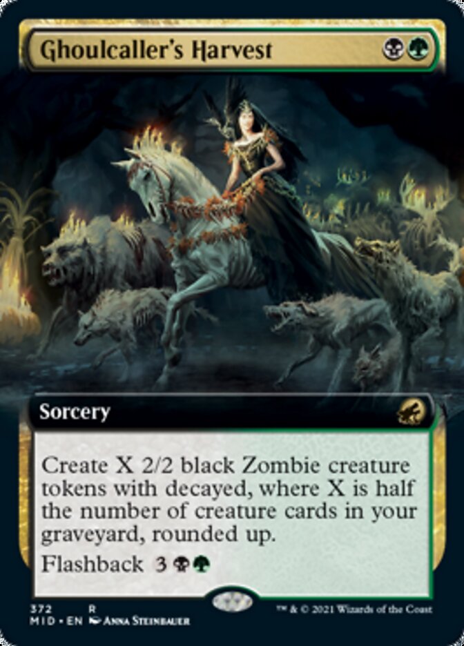 Ghoulcaller's Harvest (Extended Art) [Innistrad: Midnight Hunt] | Mega City Incorporated