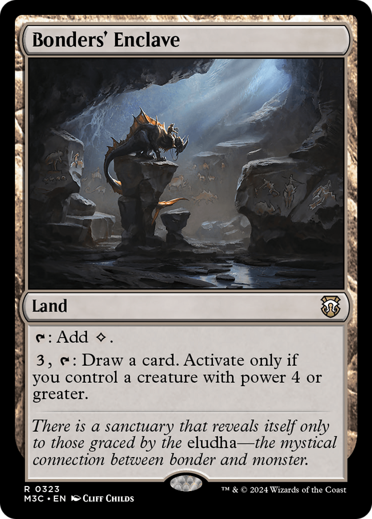 Bonders' Enclave (Ripple Foil) [Modern Horizons 3 Commander] | Mega City Incorporated