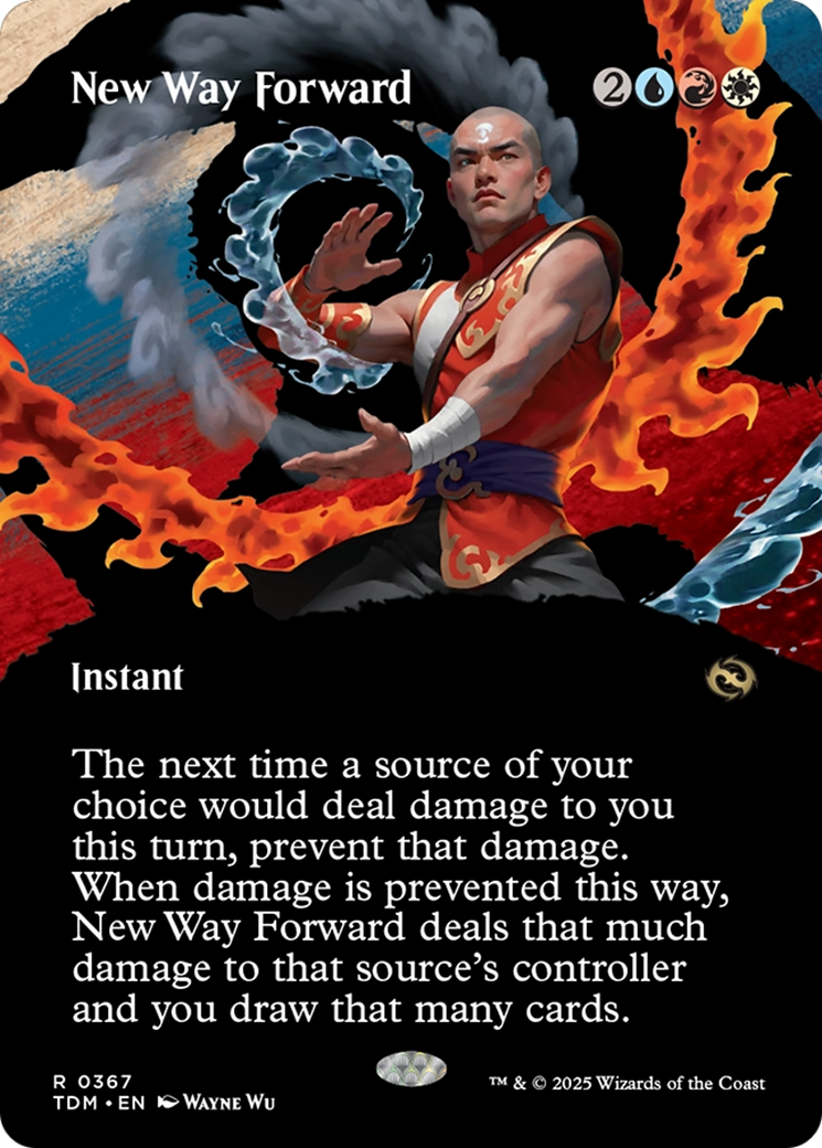 New Way Forward (Borderless) [Tarkir: Dragonstorm] | Mega City Incorporated