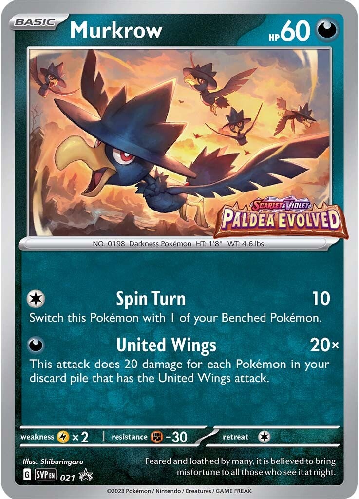 Murkrow (021) [Scarlet & Violet: Black Star Promos] | Mega City Incorporated