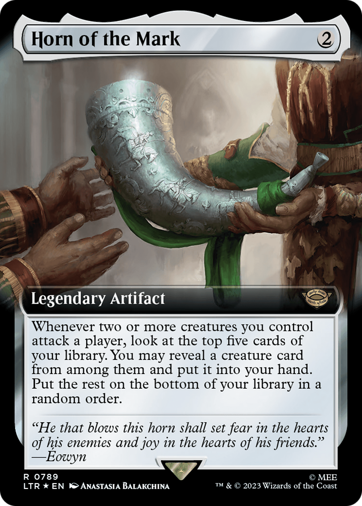 Horn of the Mark (Extended Art) (Surge Foil) [The Lord of the Rings: Tales of Middle-Earth] | Mega City Incorporated