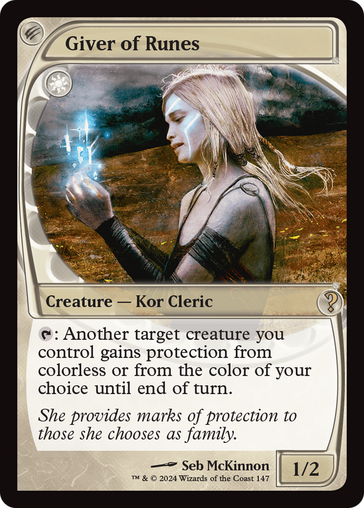 Giver of Runes (Future Sight) [Mystery Booster 2] | Mega City Incorporated