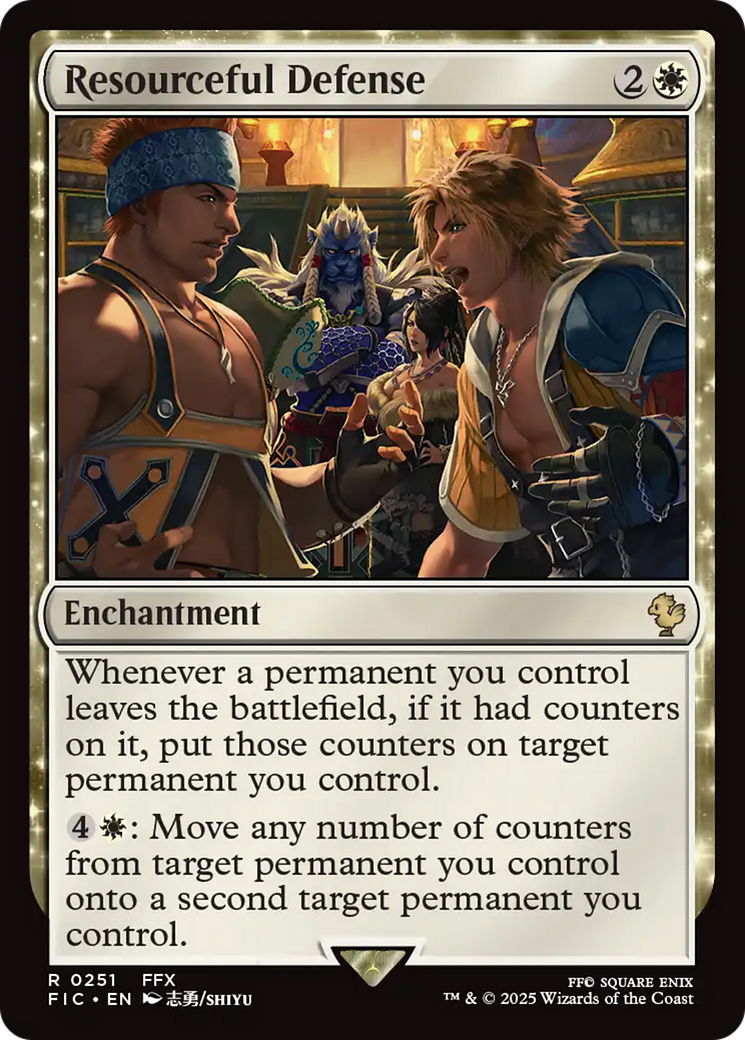 Resourceful Defense [FINAL FANTASY Commander] | Mega City Incorporated