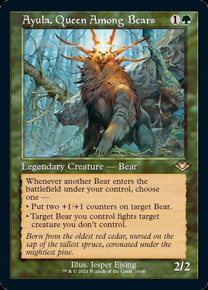 Ayula, Queen Among Bears (Retro) [Modern Horizons] | Mega City Incorporated