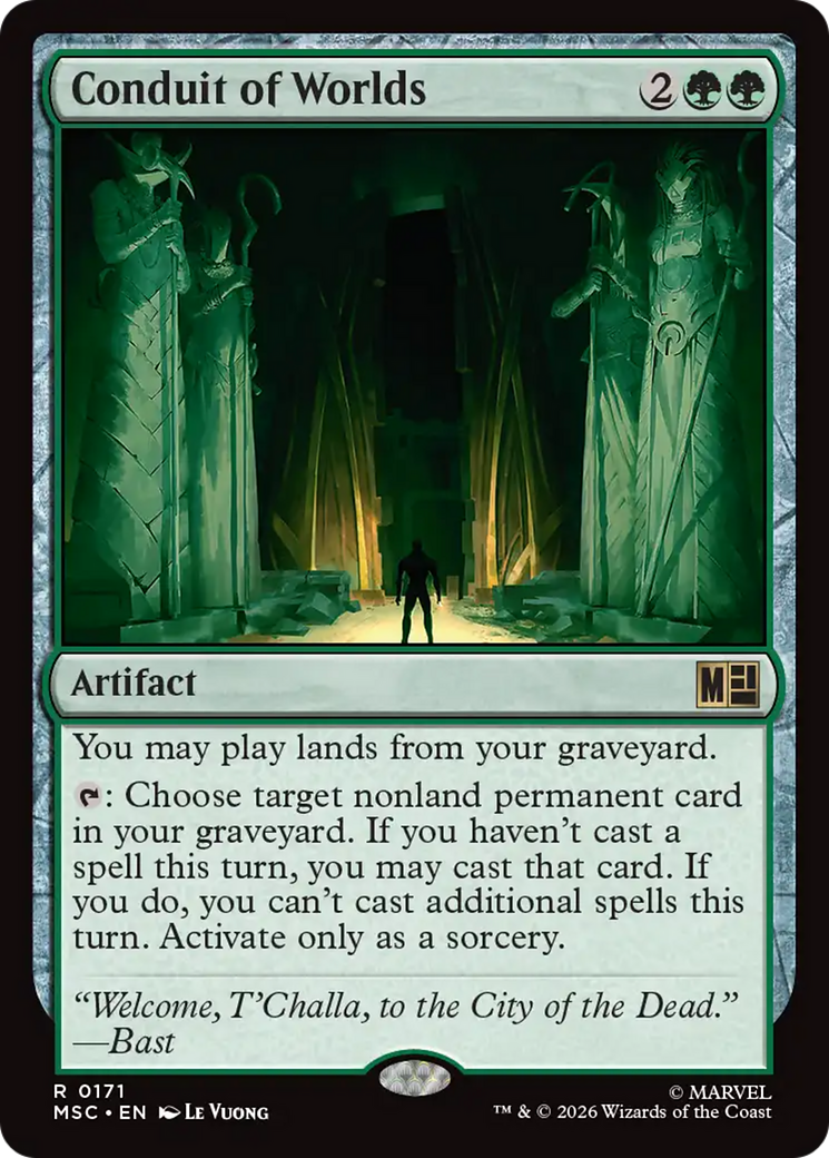 Conduit of Worlds (Surge Foil) [Marvel Super Heroes Commander] | Mega City Incorporated
