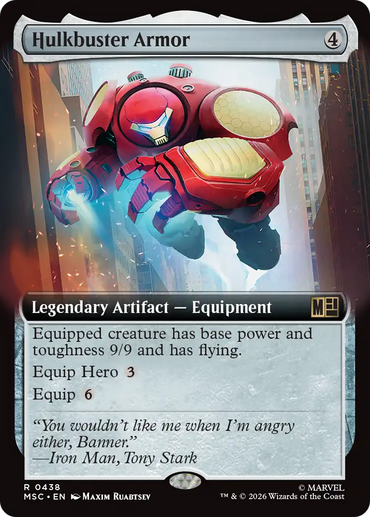 Hulkbuster Armor (Extended Art) [Marvel Super Heroes Commander] | Mega City Incorporated