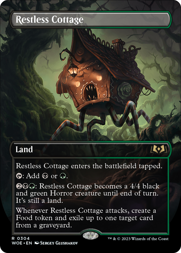 Restless Cottage (Borderless Alternate Art) [Wilds of Eldraine] | Mega City Incorporated