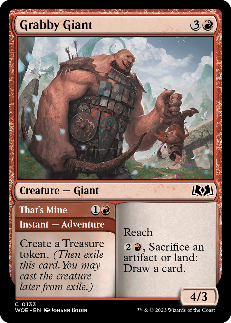 Grabby Giant // That's Mine [Wilds of Eldraine] | Mega City Incorporated