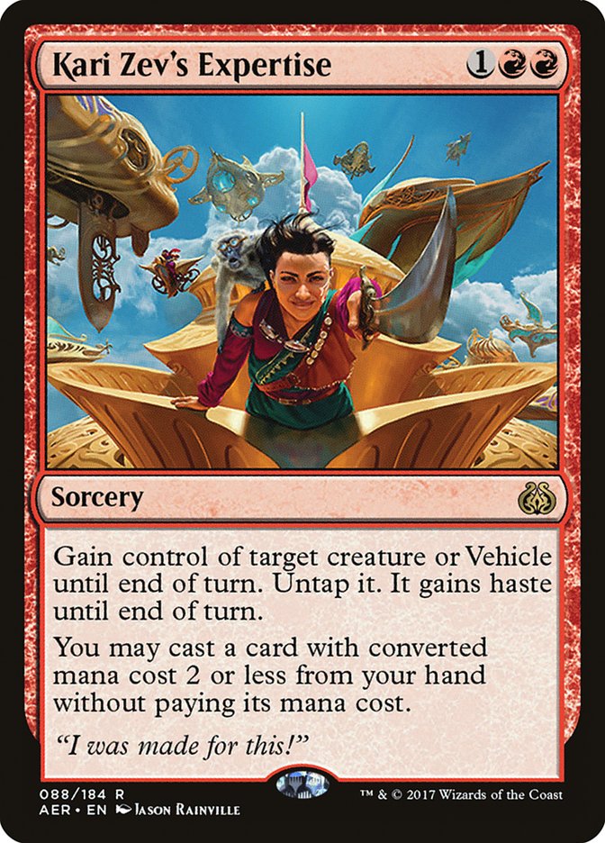 Kari Zev's Expertise [Aether Revolt] | Mega City Incorporated