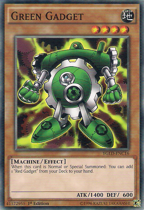 Green Gadget [YGLD-ENC16] Common | Mega City Incorporated