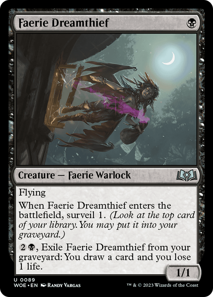 Faerie Dreamthief [Wilds of Eldraine] | Mega City Incorporated