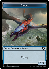 Eldrazi Scion // Drake Double-Sided Token [Commander Masters Tokens] | Mega City Incorporated