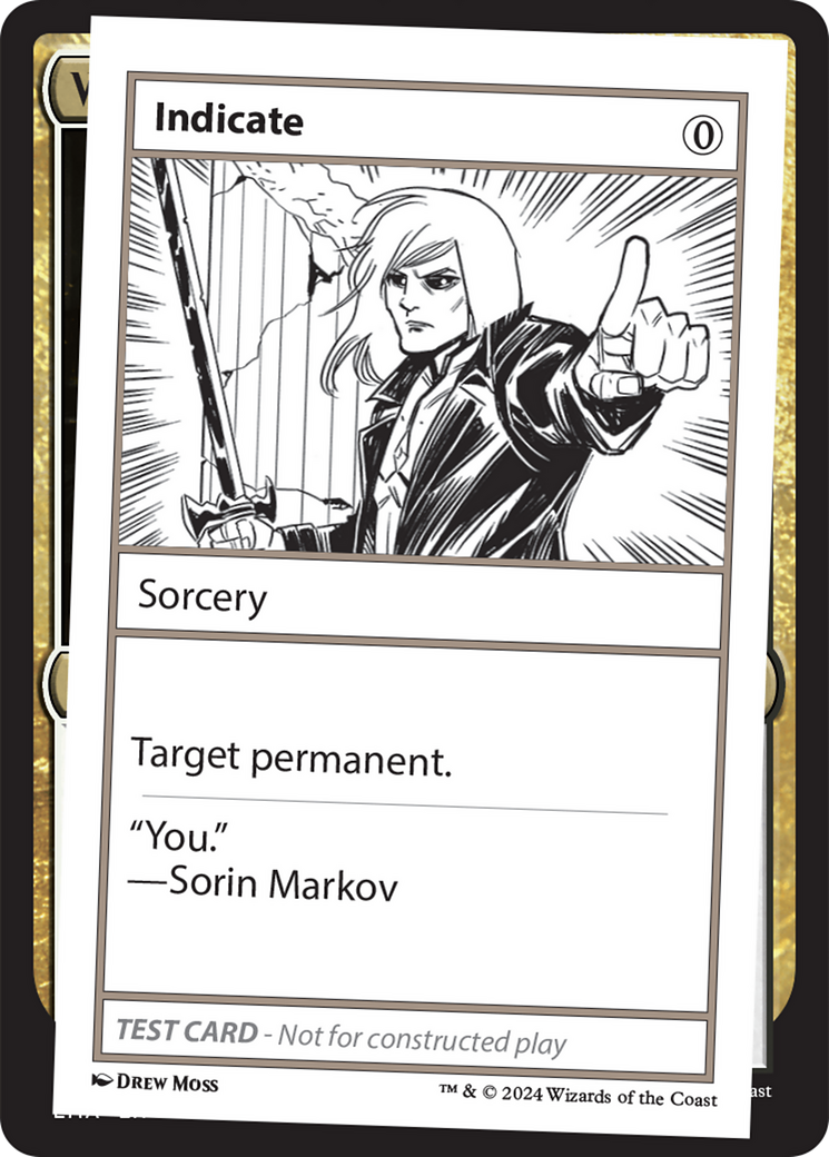 Indicate [Mystery Booster 2 Playtest Cards] | Mega City Incorporated