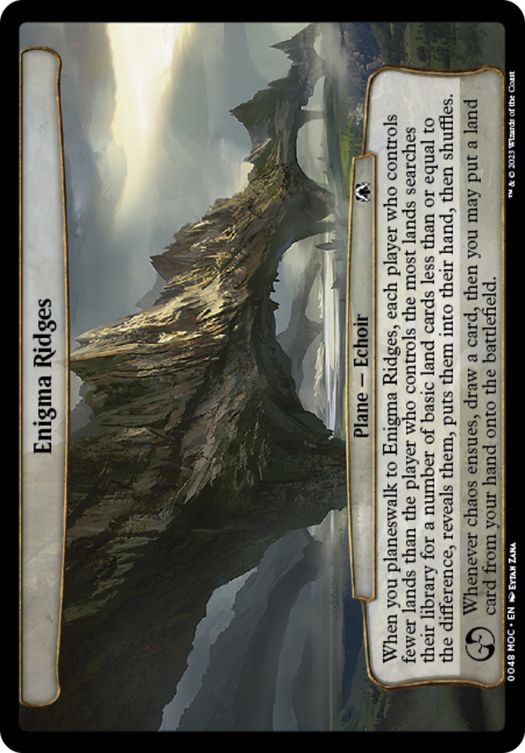 Enigma Ridges [March of the Machine Commander] | Mega City Incorporated