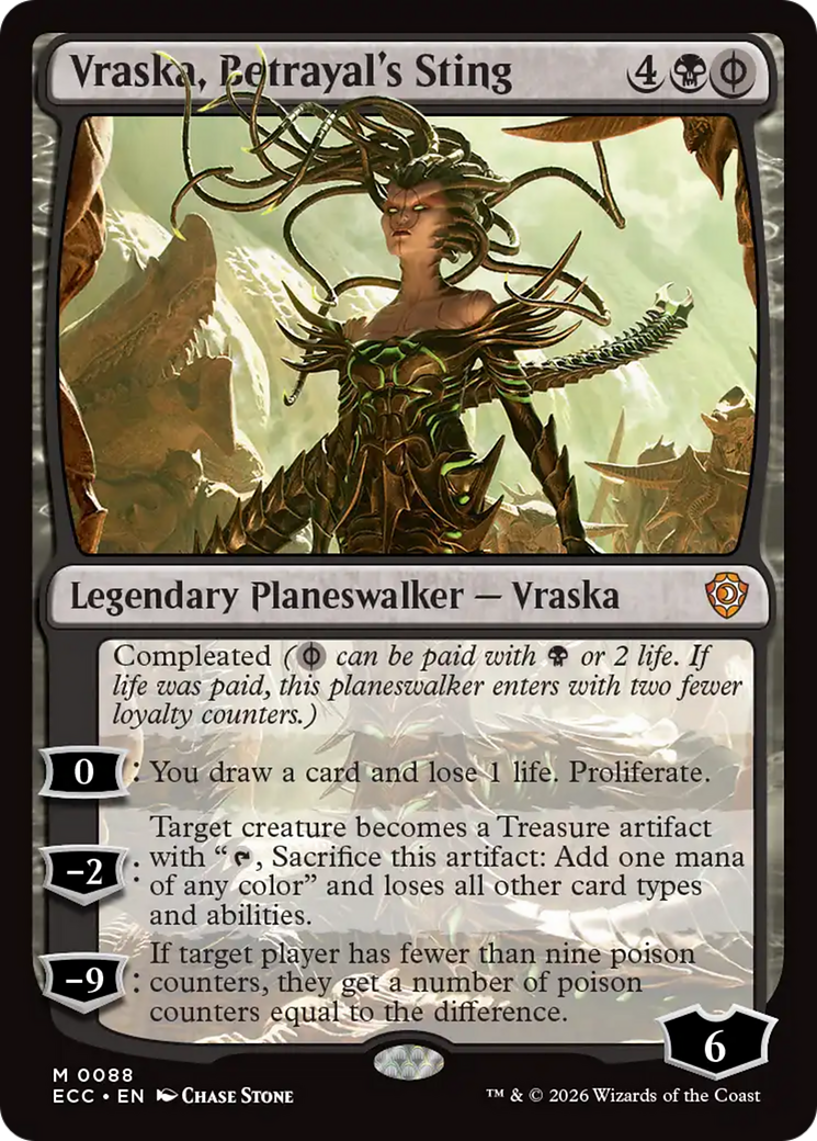 Vraska, Betrayal's Sting [Lorwyn Eclipsed Commander] | Mega City Incorporated