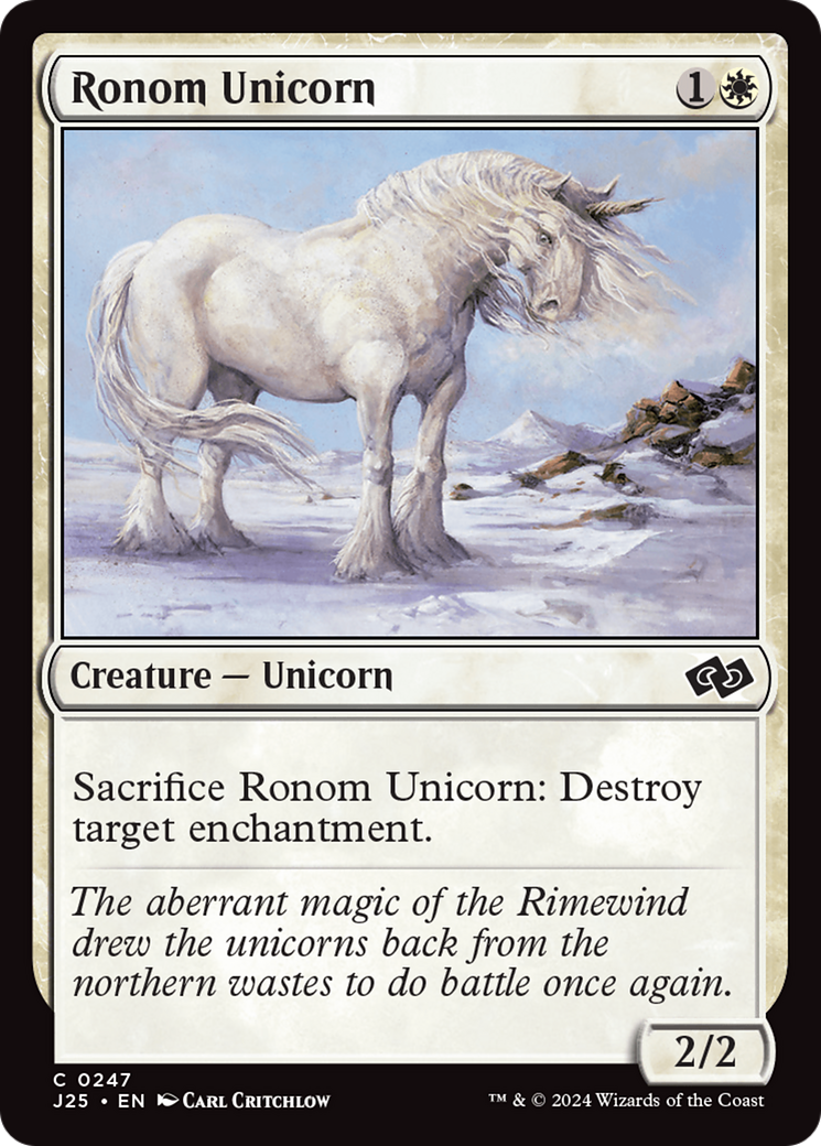 Ronom Unicorn [Foundations Jumpstart] | Mega City Incorporated