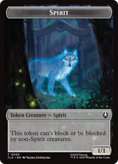 Copy (0001) // Spirit Double-Sided Token [Avatar: The Last Airbender Tokens] | Mega City Incorporated
