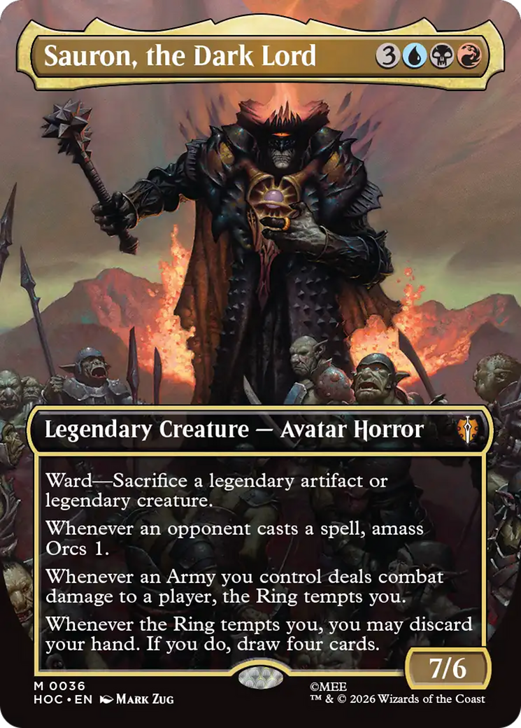 Sauron, the Dark Lord (Borderless) [The Hobbit: Eternal-Legal] | Mega City Incorporated