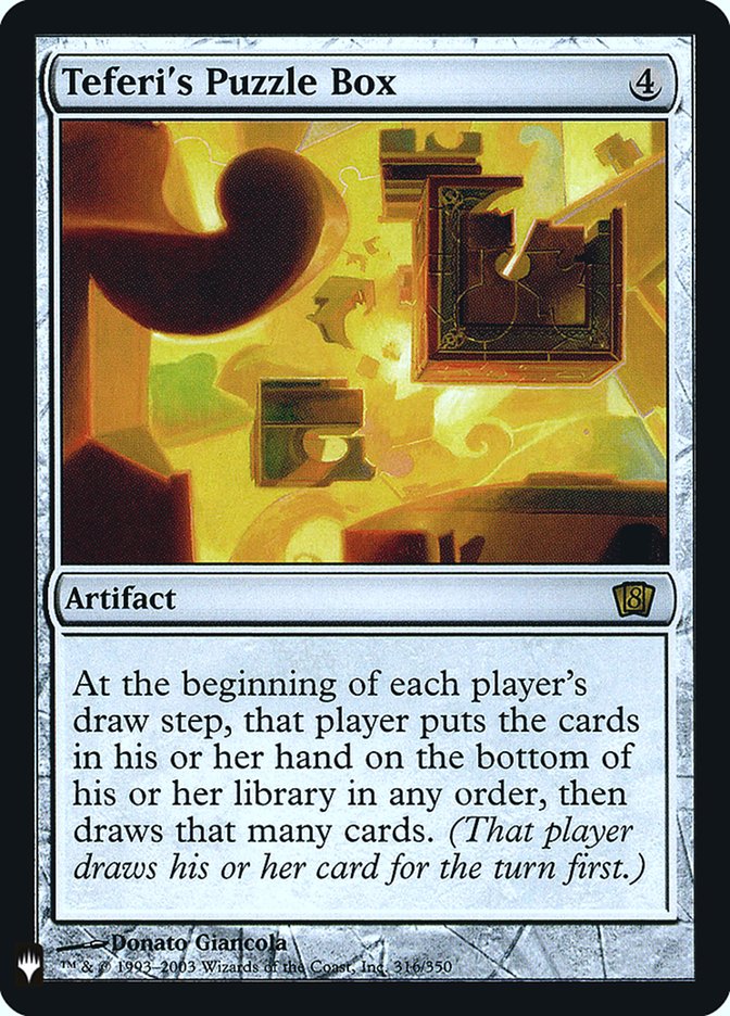 Teferi's Puzzle Box [Mystery Booster] | Mega City Incorporated