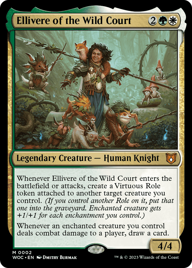 Ellivere of the Wild Court [Wilds of Eldraine Commander] | Mega City Incorporated