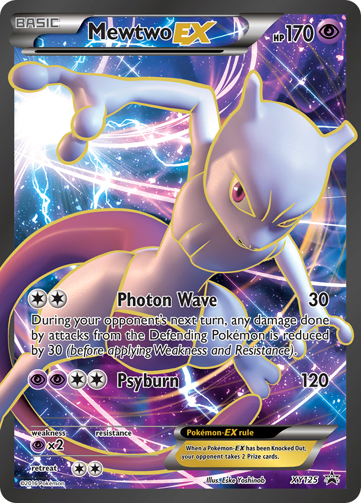 Mewtwo EX (XY125) [XY: Black Star Promos] | Mega City Incorporated