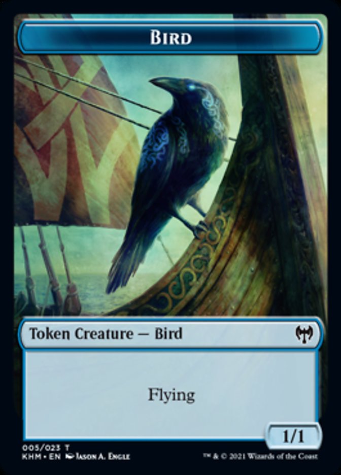 Bird Token [Kaldheim Tokens] | Mega City Incorporated