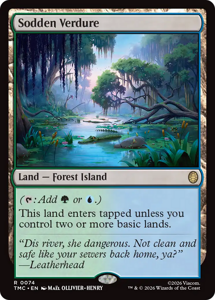 Sodden Verdure [Teenage Mutant Ninja Turtles Commander] | Mega City Incorporated