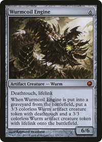 Wurmcoil Engine (Scars of Mirrodin) [Oversize Cards] | Mega City Incorporated