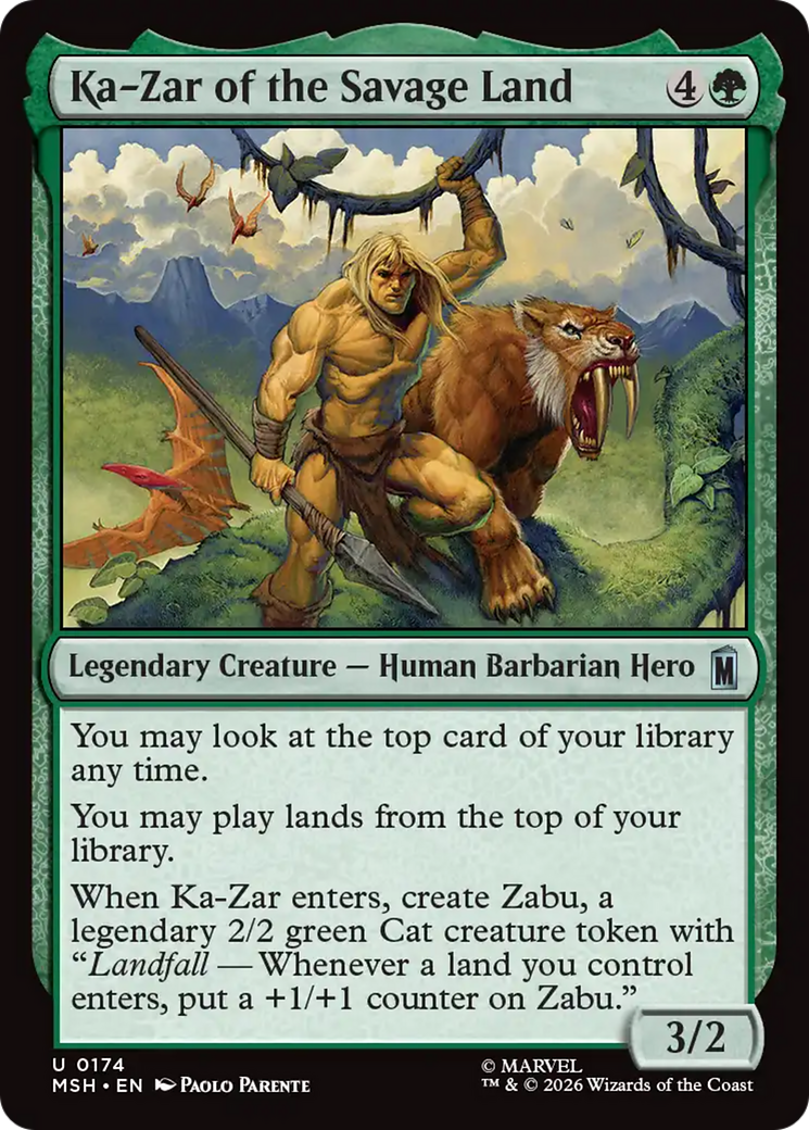 Ka-Zar of the Savage Land [Marvel Super Heroes] | Mega City Incorporated