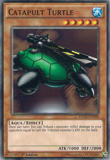 Catapult Turtle [YGLD-ENA08] Common | Mega City Incorporated