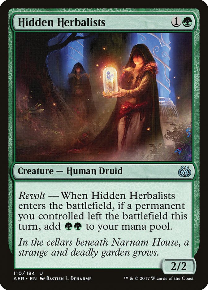 Hidden Herbalists [Aether Revolt] | Mega City Incorporated