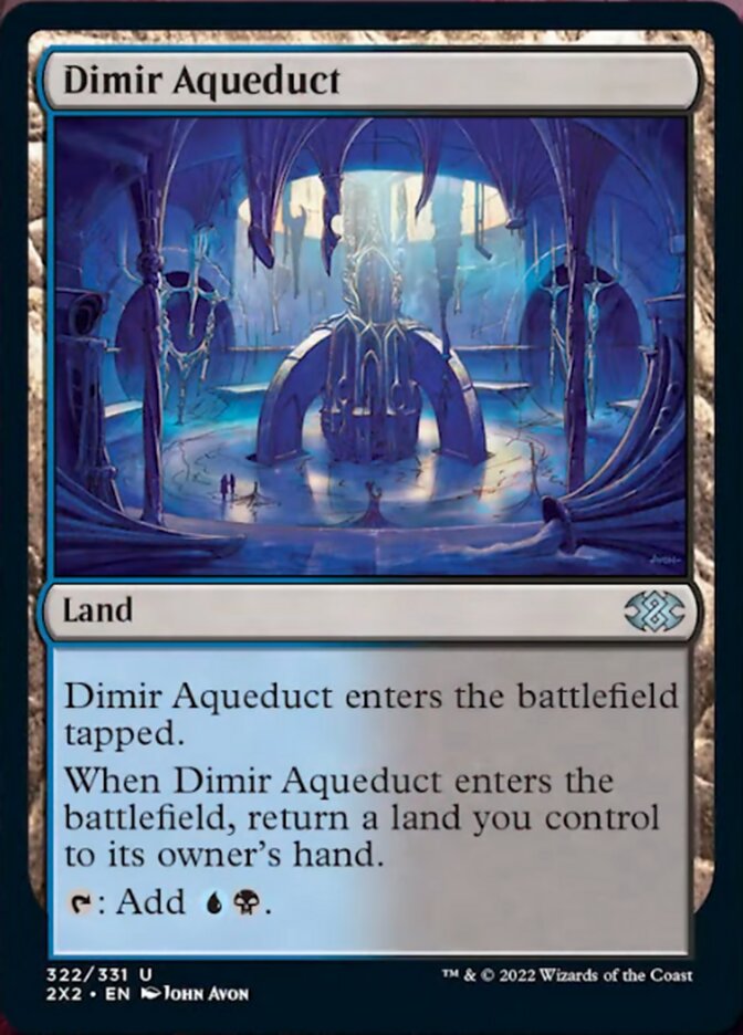 Dimir Aqueduct [Double Masters 2022] | Mega City Incorporated