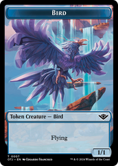 Bird // Plot Double-Sided Token [Outlaws of Thunder Junction Tokens] | Mega City Incorporated