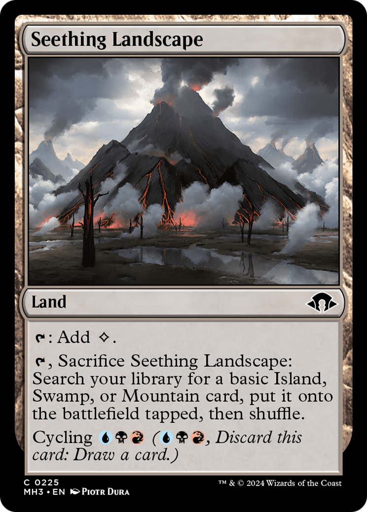 Seething Landscape [Modern Horizons 3] | Mega City Incorporated