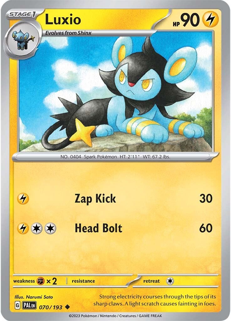 Luxio (070/193) [Scarlet & Violet: Paldea Evolved] | Mega City Incorporated