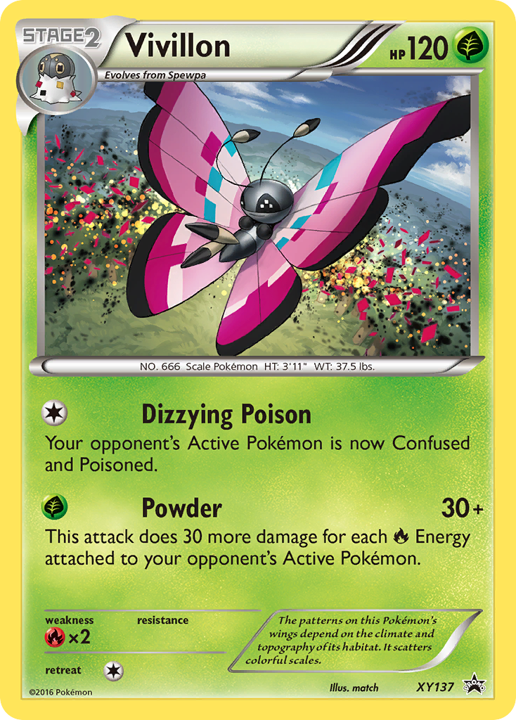 Vivillon (XY137) [XY: Black Star Promos] | Mega City Incorporated