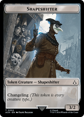 Assassin // Shapeshifter Double-Sided Token [Assassin's Creed Tokens] | Mega City Incorporated