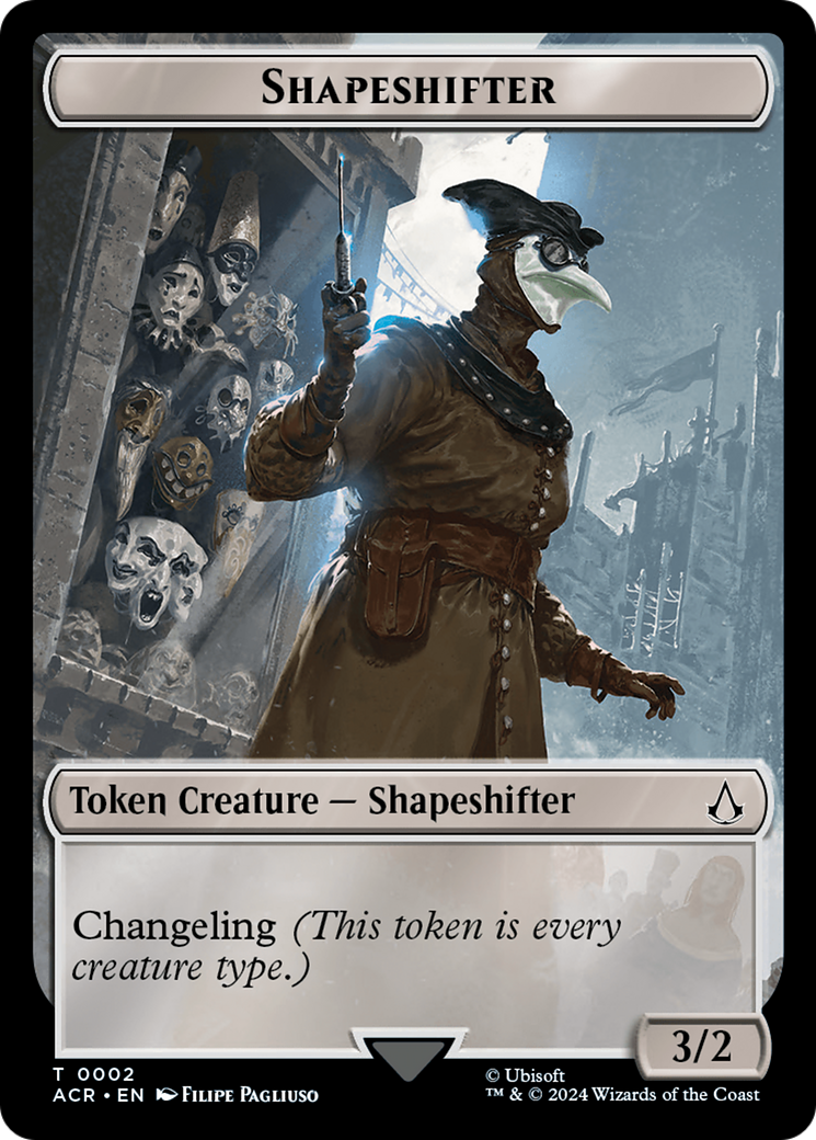 Shapeshifter Token [Assassin's Creed Tokens] | Mega City Incorporated